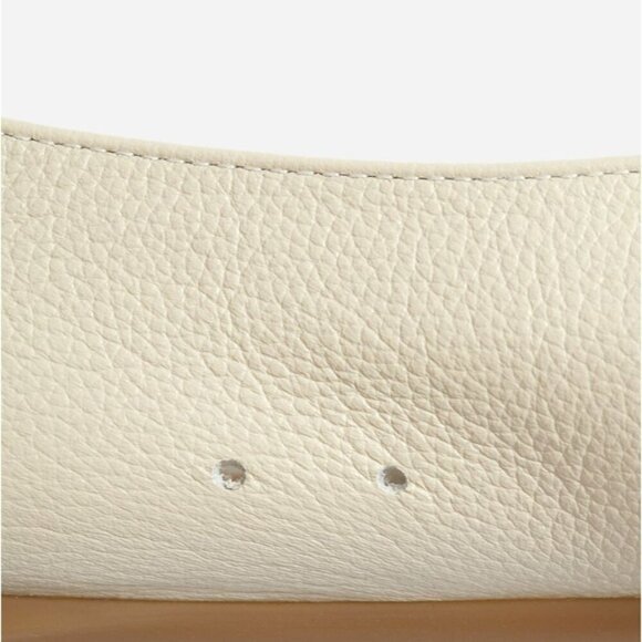 Everlane Cream Leather Flats - Picture 2 of 15